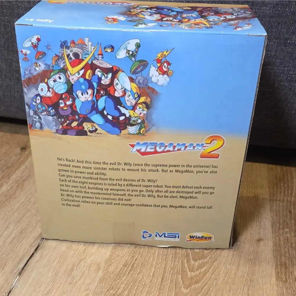 MSI Entertainment Mega Man 2 Plug & Play TV Game Mega Man Ages 5+ FAST SHIPPING